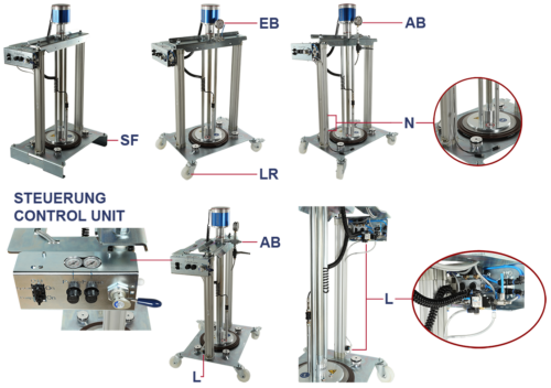 Optionen Fasspumpe AXFP Slight WEB 2