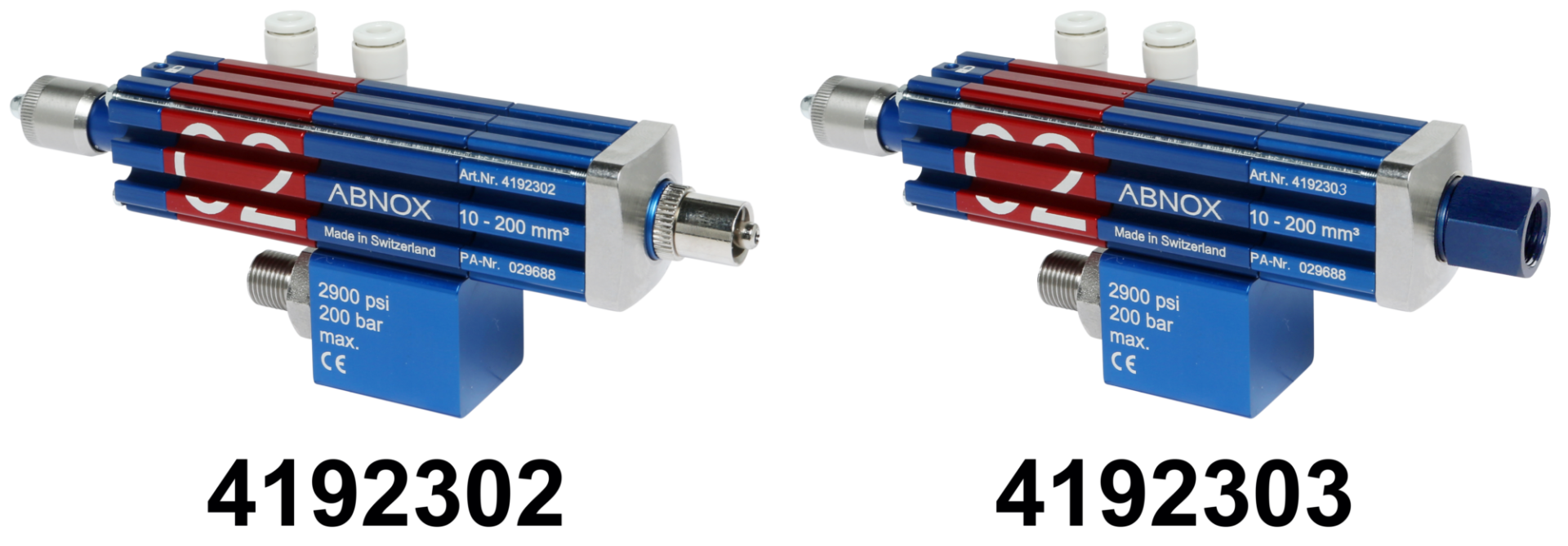 Dosierventile AXDV C2 Standard