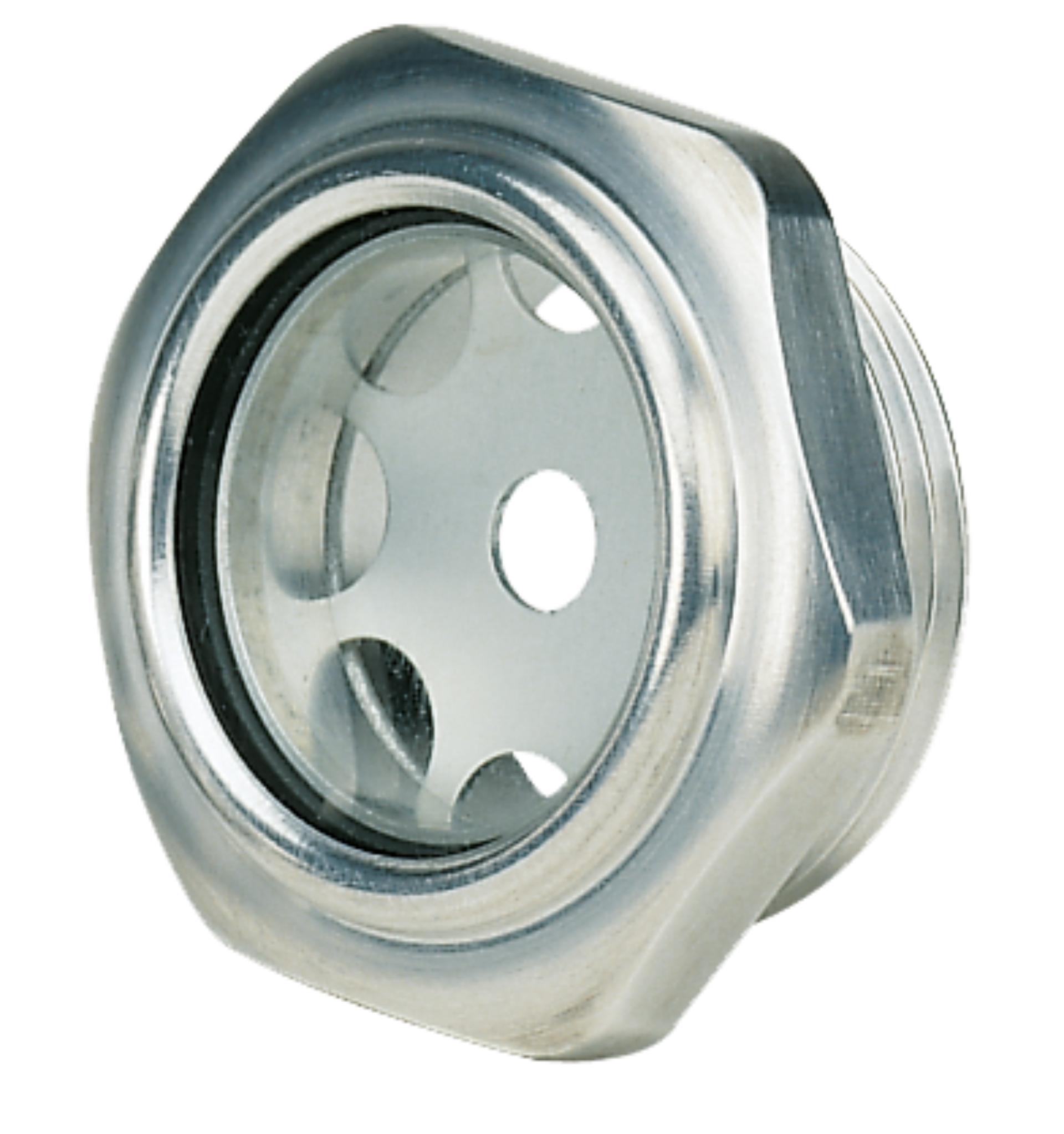 Oelstandschauglas Aluminium